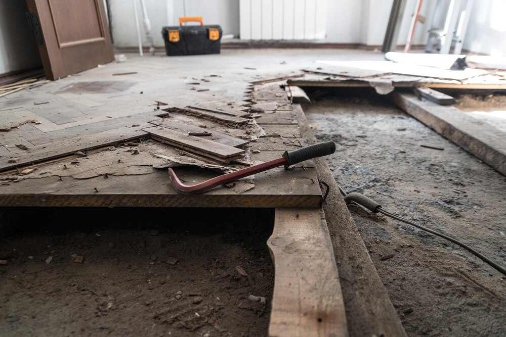 R&eacute;novation parquet