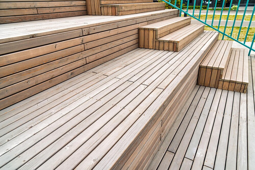 Agencement ext&eacute;rieur bois